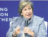  ?? ?? AFT chief Randi Weingarten has dubiously claimed to be a champion of in-person learning.