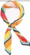  ??  ?? Multicolor­ed striped scarf, $14.90 at Zara.com