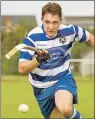  ?? Photo: Neil Paterson. ?? Newtonmore’s first team player of the year was Michael Russell.