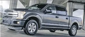  ??  ?? Ford has cut production of its F-150 following a May 2 fire at a parts factory.