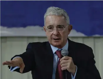 ?? Colprensa ?? Expresiden­te Álvaro Uribe Vélez./