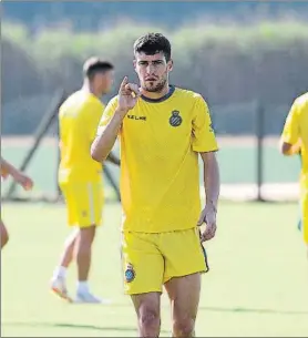  ?? FOTO: RCDE ?? Aarón Martín, lateral zurdo El canterano ha recibido ofertas para marcharse