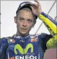  ??  ?? Valentino Rossi.