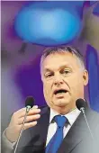  ?? Foto: ČTK ?? Černá ovce Viktor Orbán měl dosud s USA napjaté vztahy.