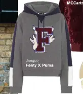  ??  ?? Jumper, FENTY X PUMA