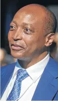  ??  ?? Mining magnate Patrice Motsepe is entrenched even deeper at Loftus.