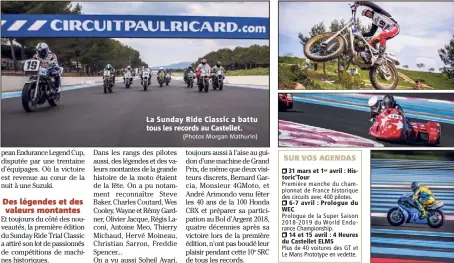  ?? (Photos Morgan Mathurin) ?? La Sunday Ride Classic a battu tous les records au Castellet.