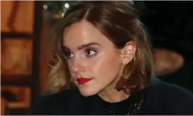  ?? Photograph: Beretta/Sims/REX/Shuttersto­ck ?? Emma Watson posted an image of a pro-Palestinia­n protest with the banner ‘solidarity is a verb’.