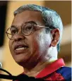  ??  ?? Datuk Ahmad Badri Mohd Zahir