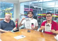  ?? ?? Georges Almendras, Juan Manuel Ferreira y Jorge Figueredo.