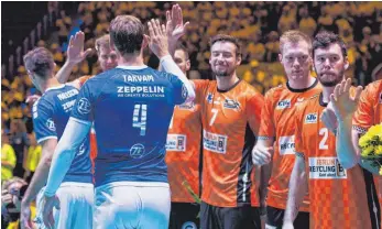  ?? FOTO: SEBASTIAN WELLS ?? Bisher haben die Häfler die Berlin Recycling Volleys in jedem Spiel geschlagen. Am Sonntag könnte die Siegesseri­e allerdings abreißen, denn es geht um nichts außer die Ehre.