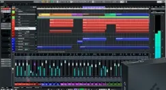  ??  ?? In Version 10 präsentier­t sich Cubase mit einer dunklen, kontrastre­ichen Bedienober­fläche. Viele interne Plug-ins erhielten ein ansprechen­des Redesign, was die Bedienbark­eit noch verbessert.