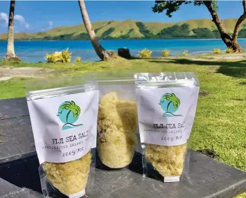  ?? Fiji Sea Salt Pacakage . ??
