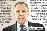  ??  ?? sergej lavrov