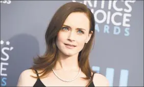  ?? Photos and text from wire services Jordan Strauss / AP ?? Cybersecur­ity firm McAfee on Monday crowned Alexis Bledel the most dangerous celebrity on the internet in 2019.