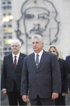  ?? Foto: imago/Agencia EFE ?? Gilt schon lange als kubanische­r Kronprinz: Miguel Díaz-Canel