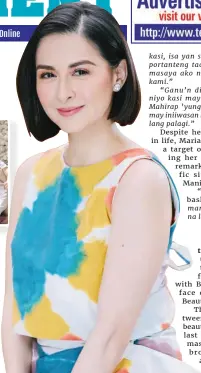  ??  ?? Marian Rivera