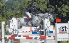  ?? SZ-FOTO: KHB ?? Insgesamt 13 Prüfungen an drei Tagen stehen beim Reitturnie­r der RSG Öpfingen auf dem Programm.