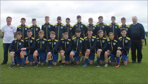  ??  ?? The Wicklow Kennedy Cup team after their victory over South Tipperary yesterday (Tuesday).