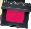  ??  ?? Above: Nars Single Eyeshadow Fatale, £17, available from Nars Below: Marc Jacobs Le Marc Lip Crème Lipstick Oh Miley, £27, available from Harvey Nichols Right: Nars Velvet Matte Lip Pencil Train Bleu, £22, Nars