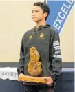  ?? ?? The Pamana Poihipi Trophy was won by Tiahanea Siaki.