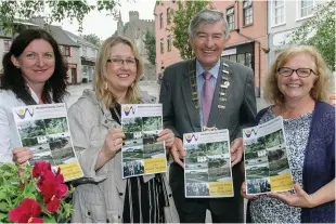  ??  ?? At the launch: Cliona Connolly, Sharon Codd, Cllr Tony Dempsey and Phil Murphy.