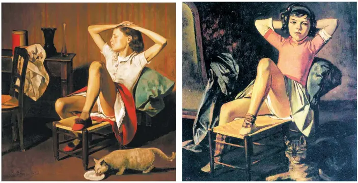  ??  ?? Entre 1936 y 1939 el francés pintó a su musa en una decena de cuadros, incluidos los que figuran sobre estas líneas.