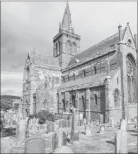  ?? PHOTO BY JOHN NOWLAN ?? 12th century St. Magnus Cathedral. Kirkwall, Orkney.