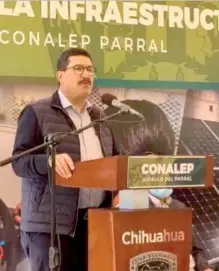  ?? / ARCHIVO OEM ?? El gobernador Javier Corral informó sobre un posible regreso a clases.