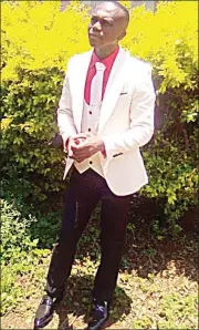  ?? ?? Pastor Timothy Magagula, who is seeking financial assistance to pursue a Diploma in Theology. He needs E8 600.