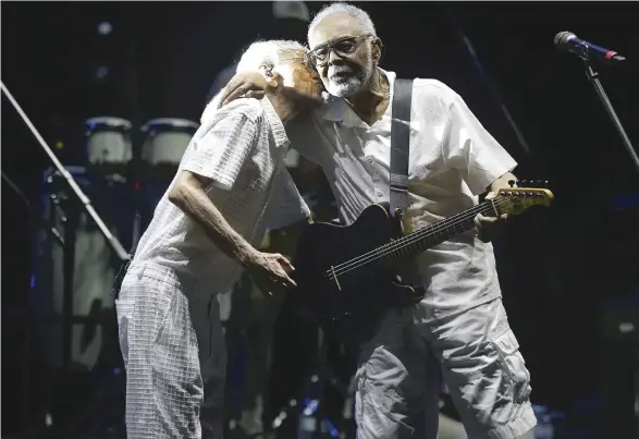  ?? ARISSON MARINHO ?? Gilberto Gil é o anfitrião do show, no qual dividirá cinco músicas com Caetano Veloso. Duas delas em homenagem a Gal Costa