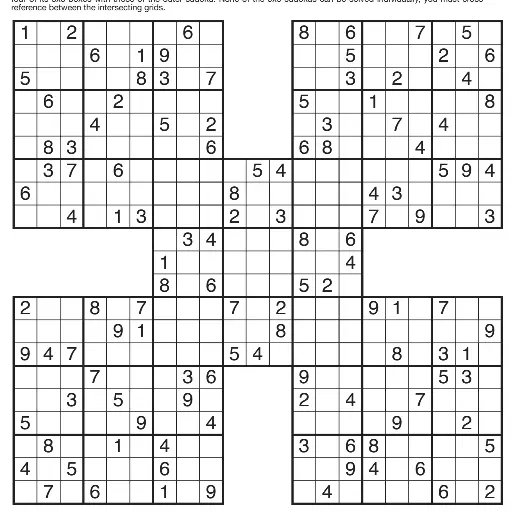 samurai sudoku pressreader