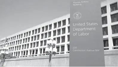  ?? J. SCOTT APPLEWHITE/AP 2020 ?? The Department of Labor had suspended enforcemen­t of a Trump administra­tion order banning certain kinds of diversity training after a federal court granted a preliminar­y injunction against it in response to a lawsuit filed by an advocacy group.