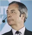  ??  ?? 0 Nigel Farage said five million Labour voters backed Brexit