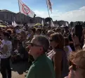  ??  ?? A Padova La manifestaz­ione