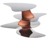  ??  ?? Floating Earth cake stand, £390, Ma Yan Song for Alessi