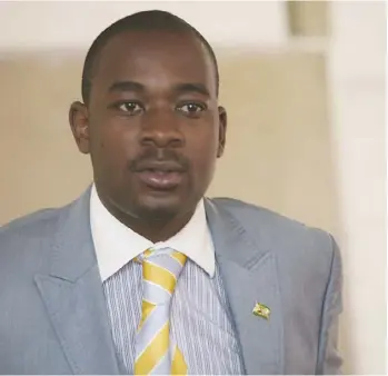  ?? ?? Nelson Chamisa