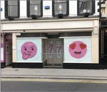  ??  ?? The new women’s store to be opened by EJ’s menswear.