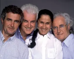  ??  ?? I quattro fratelli Da sinistra Carlo, Gilberto, Luciana e Luciano Benetton