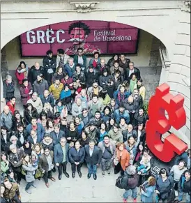  ?? ANA JIMÉNEZ ?? La presentaci­ón del festival del Grec de este año