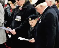  ?? Franco Sanna ?? Accrington Remembranc­e service