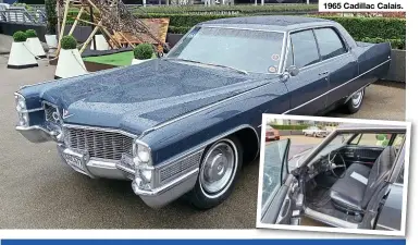  ??  ?? 1965 Cadillac Calais.