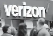  ?? Bebeto Matthews Associated Press ?? VERIZON says data, including phone numbers and PINs, for 6 million customer accounts were exposed.