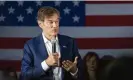  ?? Ariana Shchuka/AP ?? Mehmet Oz at a rally in June. Photograph: