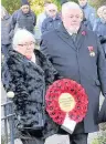  ?? 161117reme­mbr_12 ?? Remembranc­eAnne Clements and Russell Clearie