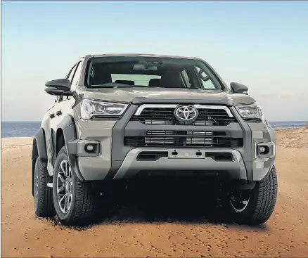  ?? ?? BEST SELLER: The Toyota Hilux was again the highest selling model with 6441 sales reported for July.