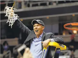  ?? JIM GENSHEIMER/STAFF ?? Mark Few, the AP Coach of Year, has Gonzaga in the Final Four for the first time after making the NCAA tournament 18 consecutiv­e times.