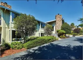  ??  ?? A private drive leads to home canopied with mulberry and oleander trees.