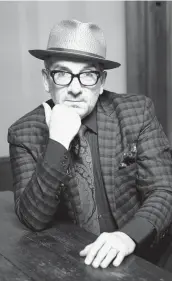  ?? MATT LICARI/INVISION 2018 ?? Musician Elvis Costello recently released his 32nd album, “The Boy Named If.”