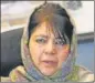  ??  ?? Mehbooba Mufti